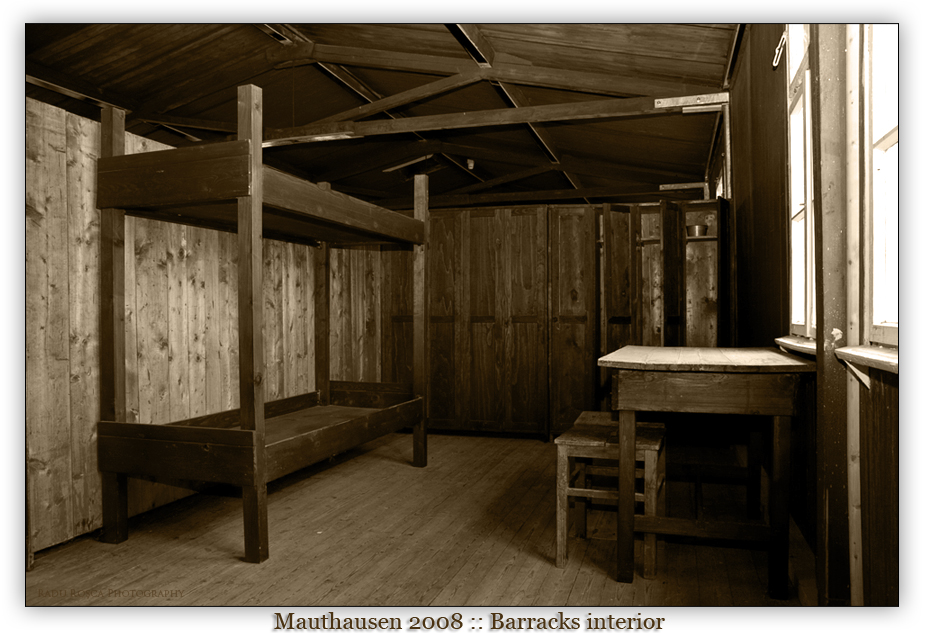Mauthausen – Barracks interior